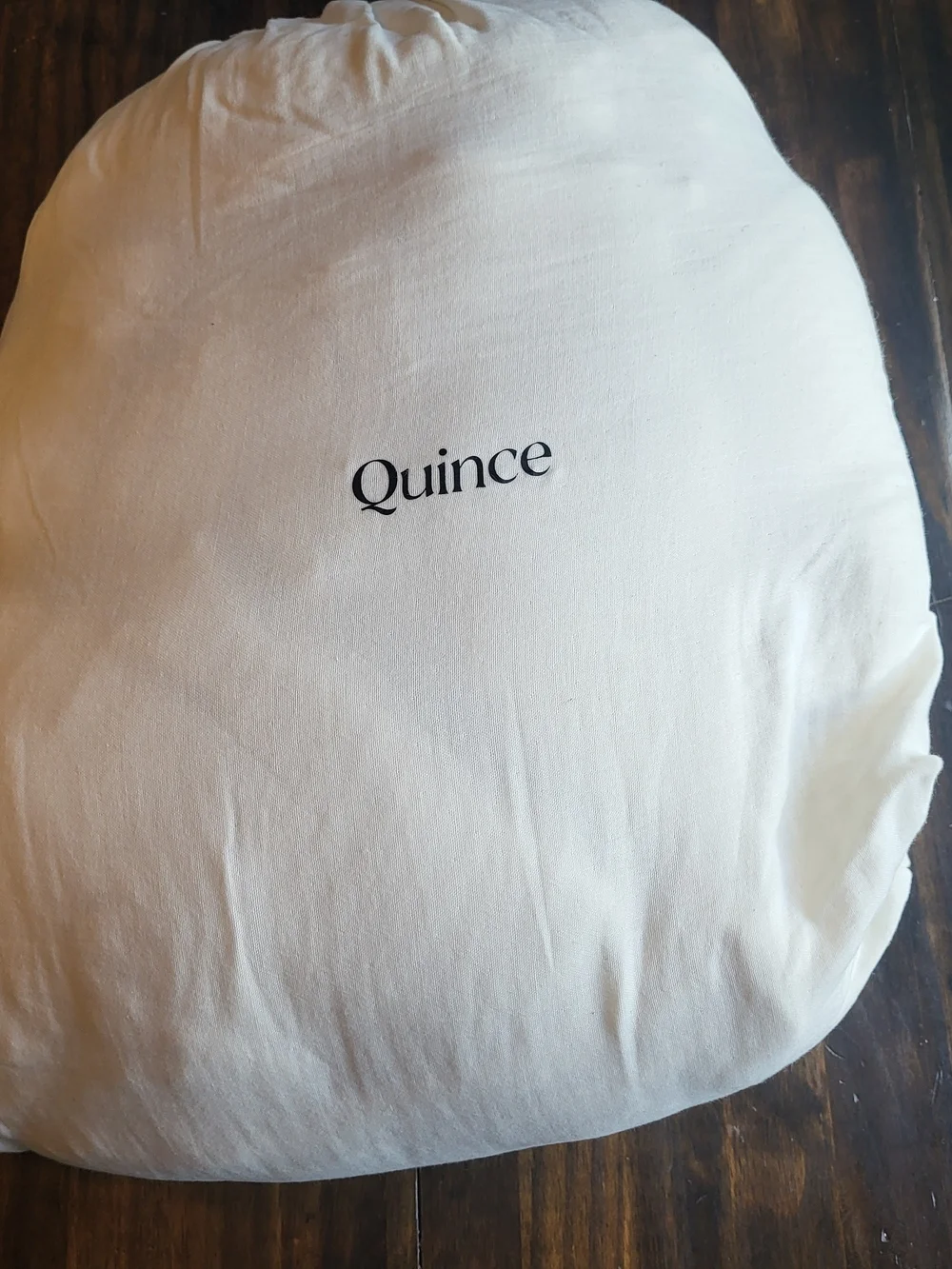 NWT Quince Organic Airy Gauze Full/Queen Undyed Duvet Cover Set